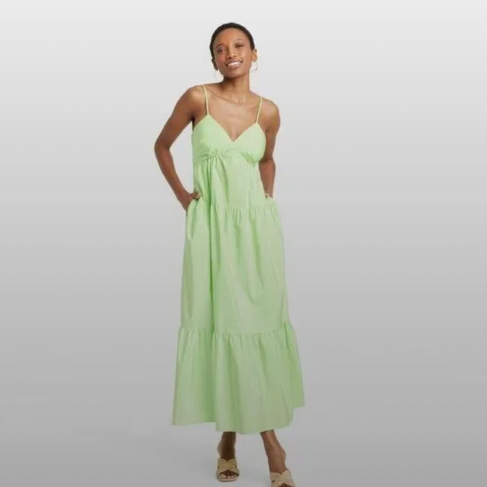 a new day Lime Green Maxi Dress